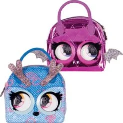 2er-Set Micro Purse Pets Mini-Tasche: Fledermaus & Reh