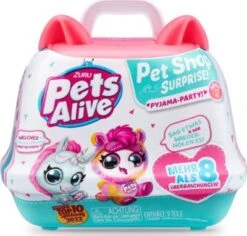 ZURU Pets Alive - Pet Shop Surprise Spielset Tierhandlung Serie 2 Katze Pyjamaparty 4 ZURU Pets Alive - Pet Shop Surprise Spielset Tierhandlung Serie 2 Katze Pyjamaparty -Spielzeugladen 28912752 03