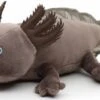 UNI-TOYS® Axolotl (braun-grau) - 32 Cm (Länge) - Plüsch-Wassertier - Plüschtier Kuscheltiere -Spielzeugladen 29111945 01
