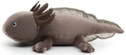 UNI-TOYS® Axolotl (braun-grau) - 32 Cm (Länge) - Plüsch-Wassertier - Plüschtier Kuscheltiere -Spielzeugladen 29111945 03