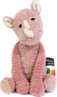 DEGLINGOS Kuscheltier Grosbisou Das Nashorn Rosa