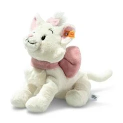 Steiff Soft Cuddly Friends Disney Originals Marie 24 Cm, Weiß Kuscheltiere