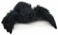 UNI-TOYS® Schwarze Spinne - 15 Cm (Länge) - Plüsch-Spinne - Plüschtier Kuscheltiere