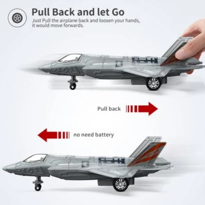 Vetaka Flugzeugmodell F-35 für Kinder Vetaka Flugzeugmodell F-35 Für Kinder -Spielzeugladen 29688119 06
