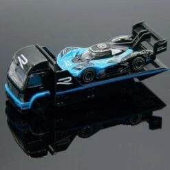 MATTEL Volkswagen ID R & Aero Lift™| Team Transport | Hot Wheels Premium Set -Spielzeugladen 29733576 03