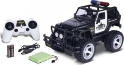 CARSON Ferngesteuertes Auto Jeep Wrangler Police 2,4 GHz, RTR, Maßstab 1:12
