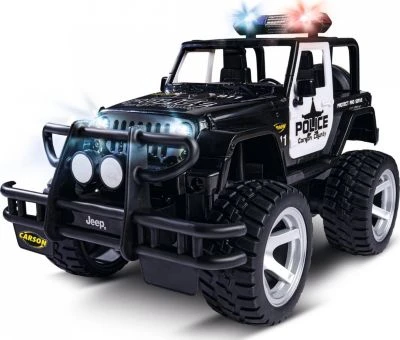CARSON Ferngesteuertes Auto Jeep Wrangler Police 2,4 GHz, RTR, Maßstab 1:12 CARSON Ferngesteuertes Auto Jeep Wrangler Police 2,4 GHz, RTR, Maßstab 1:12 -Spielzeugladen 30156124 02