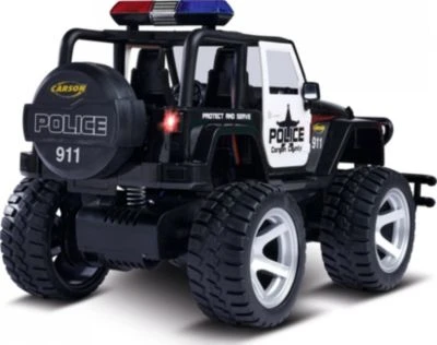 CARSON Ferngesteuertes Auto Jeep Wrangler Police 2,4 GHz, RTR, Maßstab 1:12 CARSON Ferngesteuertes Auto Jeep Wrangler Police 2,4 GHz, RTR, Maßstab 1:12 -Spielzeugladen 30156124 04