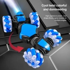 Syntek Ferngesteuertes Spielzeugauto Doppelseitiges Ferngesteuertes Stunt-Auto 5 Syntek Ferngesteuertes Spielzeugauto Doppelseitiges Ferngesteuertes Stunt-Auto -Spielzeugladen 30229955 04