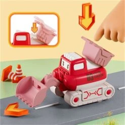 Syntek Push-Back-Engineering-Autospielzeug Für Kinder Simulationsauto-Spielzeugset Für Kinder -Spielzeugladen 30335519 02