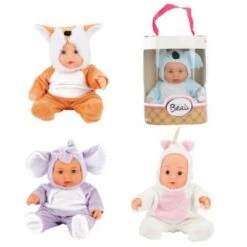 Toi-Toys Toi Toys Babypuppe Im Tierkostüm 22,5 Cm