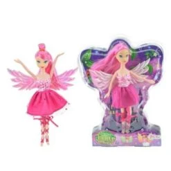 Toi Toys Toi-Toys Teenager Puppe Glitzer Fee Rosa 22 Cm