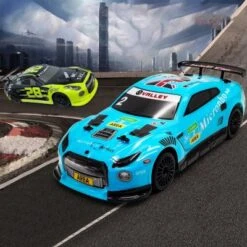 Syntek 2.4G Hochgeschwindigkeits-Elektroauto Mit Fernbedienung Im Maßstab 1:14 Mit LED-Leuchten -Spielzeugladen 30483074 04