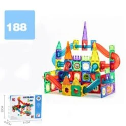 Decome Kinderspielzeug Magnetische Stückblöcke Für Rohre