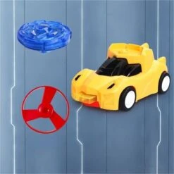 Decome Cooles Leuchtendes Interaktives Kinderspiel Gegen Streitwagen Kreiselspielzeug Aus Kollisionsdeformationslegierung Für Kinder