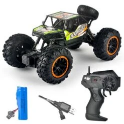 Decome Elektrisches Hochgeschwindigkeits-4WD-Kletterauto Für Jungen Remote Control Buggy Spielzeug Super Large