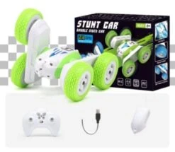 Decome Mini Ferngesteuertes Auto Minirec Drift Stunt Car Double Side Rolling Toy Car 2.4G Twist Double Side Climbing