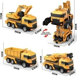 Syntek Verformung Ferngesteuertes Auto Kinderspielzeugauto-Set GROßES ELEKTRISCHES VERFORMUNGS-BAUAUTO-SPIELZEUGSET FÜR JUNGEN -Spielzeugladen 30628443 05