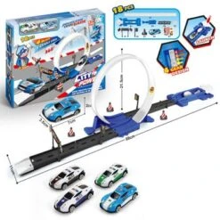 Brightake Metallkatapult-Rennspielzeugset Für Kinder (die Farbe Des Autos Ist Zufällig) Kinderspielzeugauto-Set (die Farbe Des Autos Ist Zufällig)