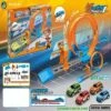 Enbaoxin Kinderspielzeug Kleine Autos Metall-Rennbahn Legierung(zufällige Farbe Des Autos) Kinder-Katapultbahn-Auto (zufällige Farbe Des Autos) -Spielzeugladen 30789734 01