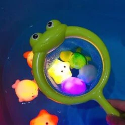 Syntek Vinyl-Spielzeug Für Babybadewannen Für Kinder Induktions-Leuchtnetz-Fischfischen-Kinder, Die Spielzeug Spielen -Spielzeugladen 30790693 05