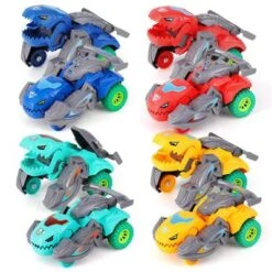Syntek Dinosauriermodell-Spielzeugauto Für Kinder Trägheitsverformungs-Mecha-Wagenmodell-Dinosaurierspielzeug Für Jungen -Spielzeugladen 30790922 06