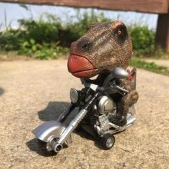 SHAOKE Lustiges Motorrad-Dinosaurier-Spielzeug, Dekorationen Lustiges Dinosaurier-Motorrad-Spielzeug Spielzeugautos -Spielzeugladen 30805072 05