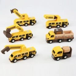 SHAOKE Magnetische Kinder DIY Rail Engineering Car Set Autospielesets -Spielzeugladen 30878071 06