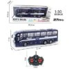 Enbaoxin Elektrische Funkfernsteuerung Bus Fernsteuerung Auto Simulation Fernsteuerung Auto Modell Schulbus Tour Bus -Spielzeugladen 30879486 01