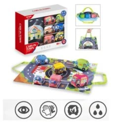 Vicabo Tuch Auto Spielzeug Set Aus Stoff Spielzeugautos Für Kinder -Spielzeugladen 30926085 02