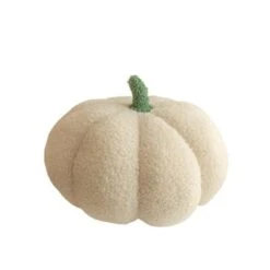 Syntek Kürbiskissen Plüsch Kinderspielzeug Kürbisförmiges Sofakissen, Spielzeug