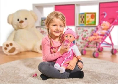 Weichkörper-Babypuppe Laura mit Sound, 38 cm Weichkörper-Babypuppe Laura Mit Sound, 38 Cm -Spielzeugladen 3633430 02