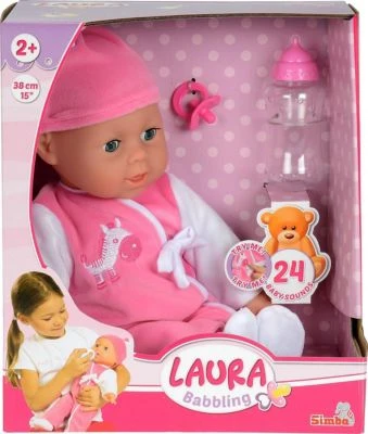 Weichkörper-Babypuppe Laura mit Sound, 38 cm Weichkörper-Babypuppe Laura Mit Sound, 38 Cm -Spielzeugladen 3633430 06