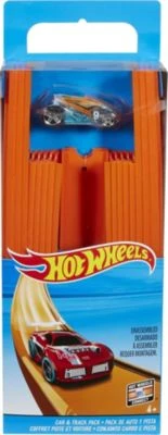 Hot Wheels Track Builder Unlimited Gerade Rennbahn 4,5 M Inkl. 1 Spielzeugauto